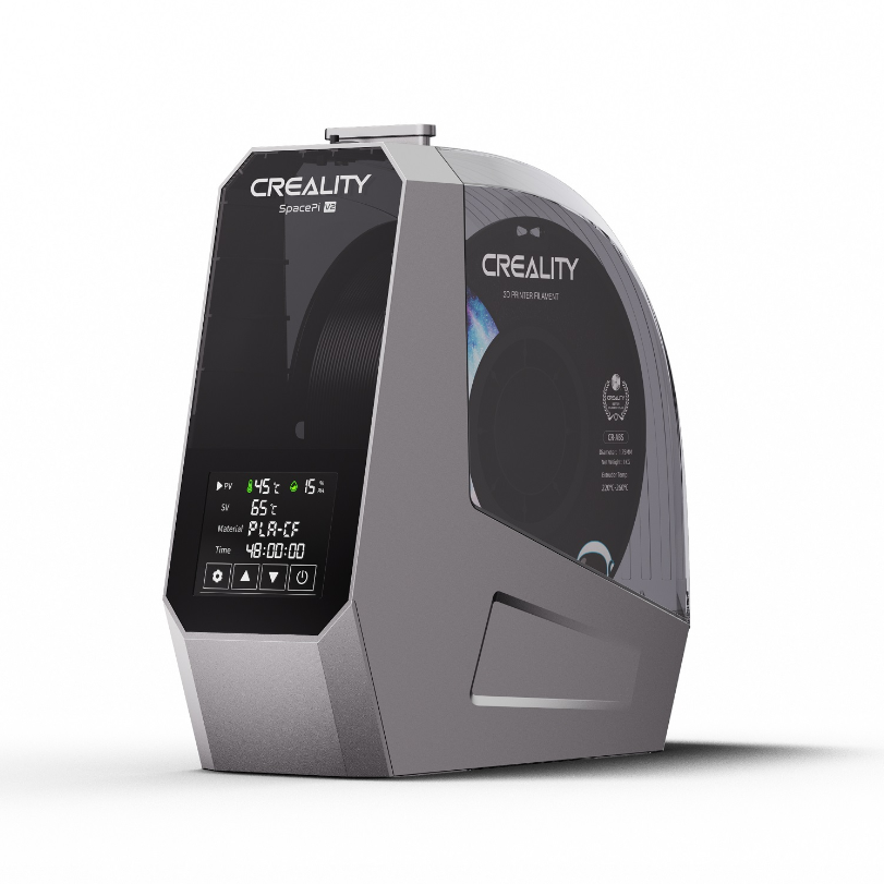 Creality Space Pi V2 Single Filament Dryer – 75°C | Smart Filament Drying