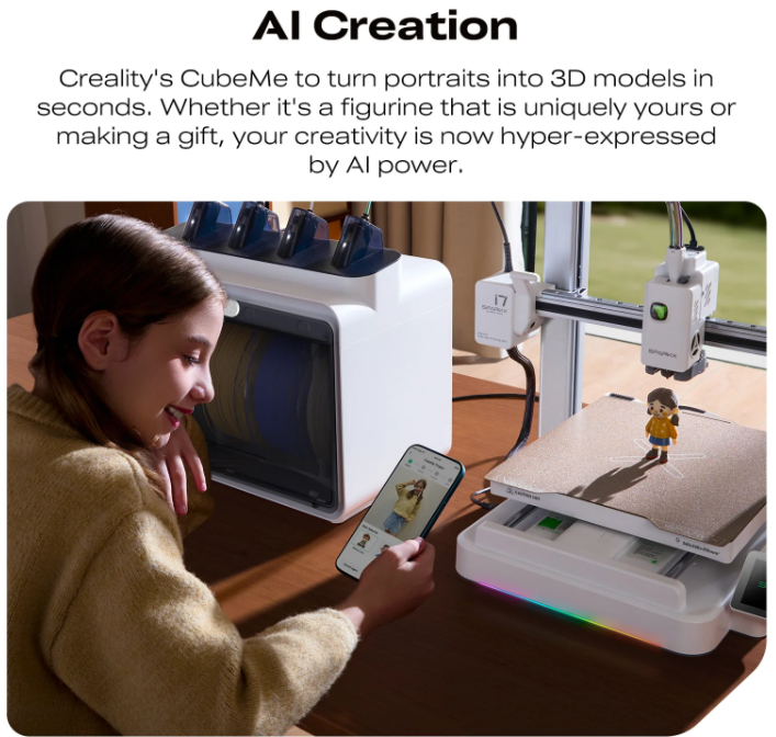 🎉 Spark X i7 + 4 FREE Rolls of 3D Fusion PLA Speed July & August 2026 Special - Image 7