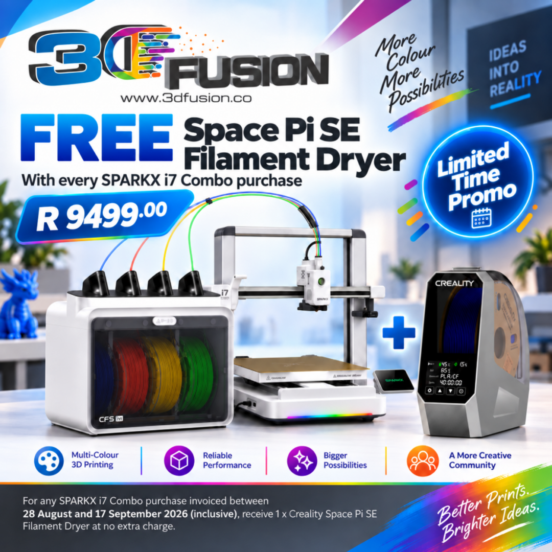 Creality SPARKX i7 Combo 3D Printer - 260 × 260 × 255mm | 500mm/s + Free Filament Dryer