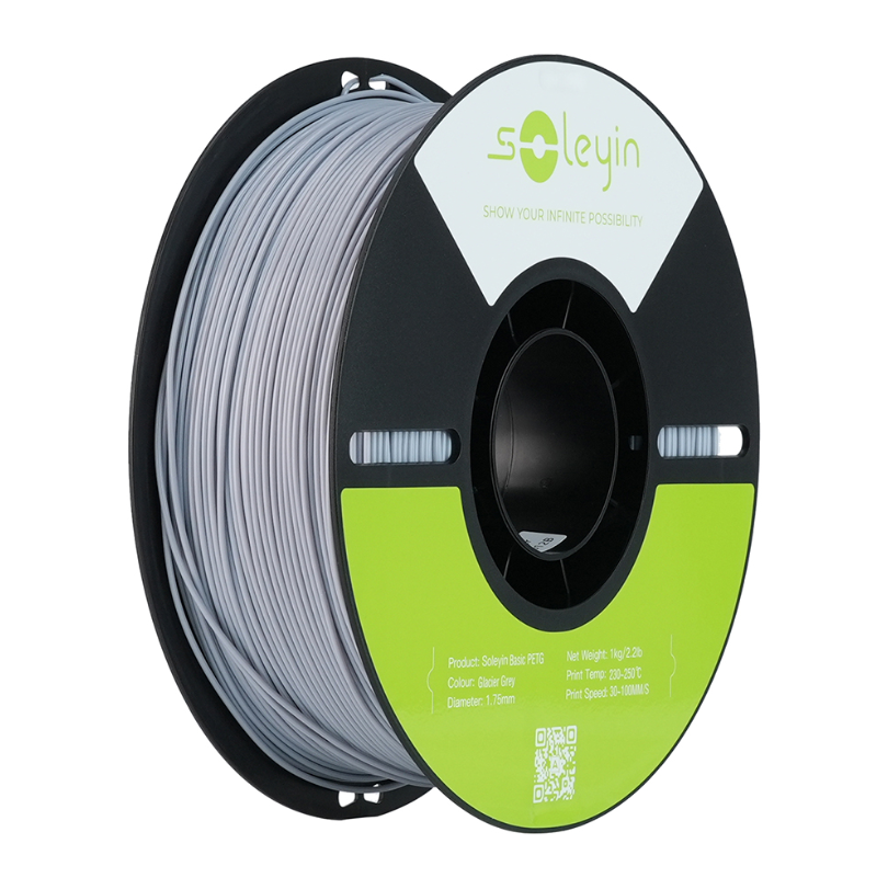 Soleyin Basic PETG Glacier Grey 1.75mm 1KG