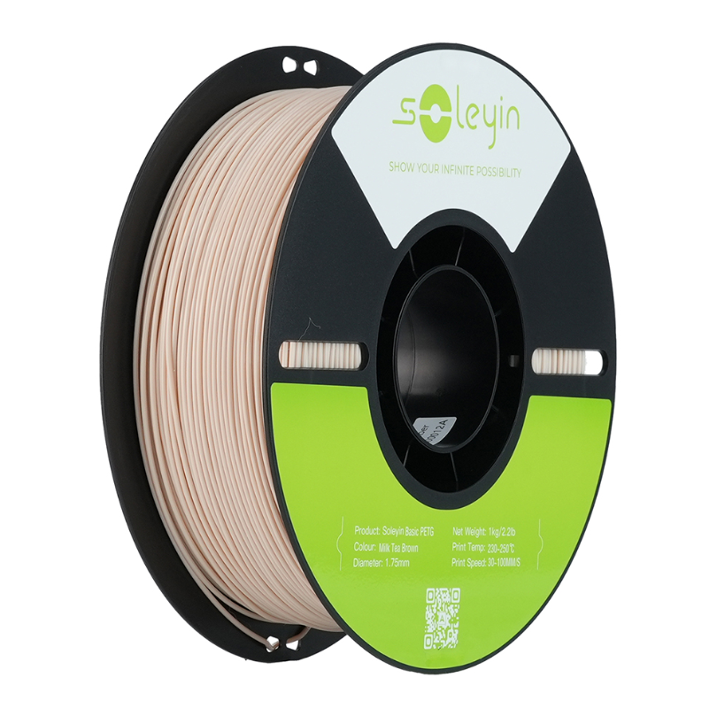 Soleyin Basic PETG Milk Tea Brown 1.75mm 1KG