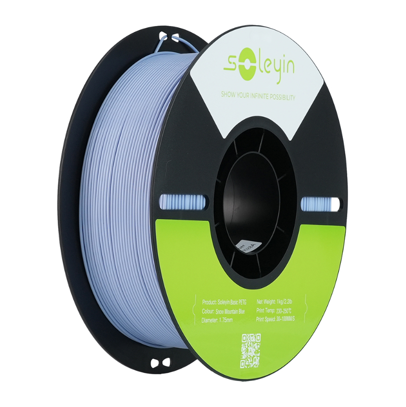 Soleyin Basic PETG Mountain Blue 1.75mm 1KG