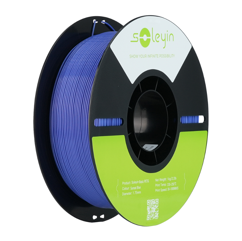 Soleyin Basic PETG Sunset Blue 1.75mm 1KG