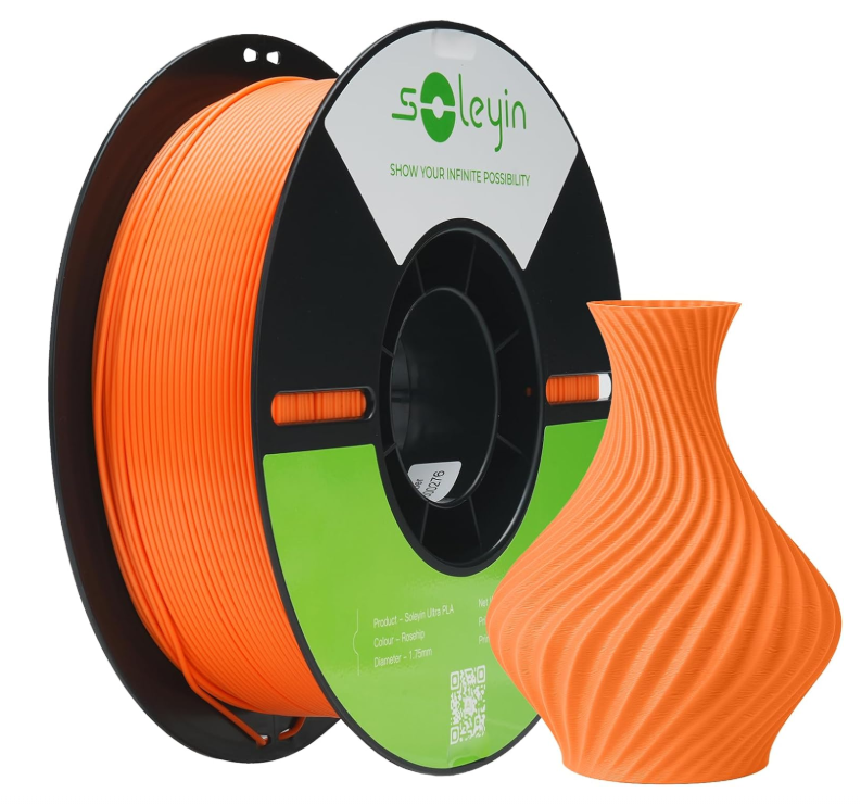 Soleyin Ultra PLA Filament – Rosehip – 1.75mm | 1kg